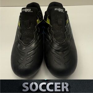 DSG Black Kids Soccer Sneakers